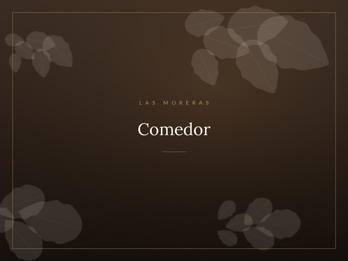 Comedor del restaurante