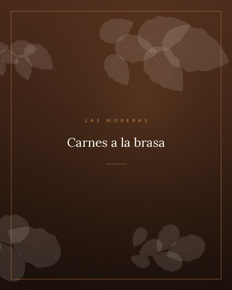 Carne a la brasa del Restaurante Las Moreras