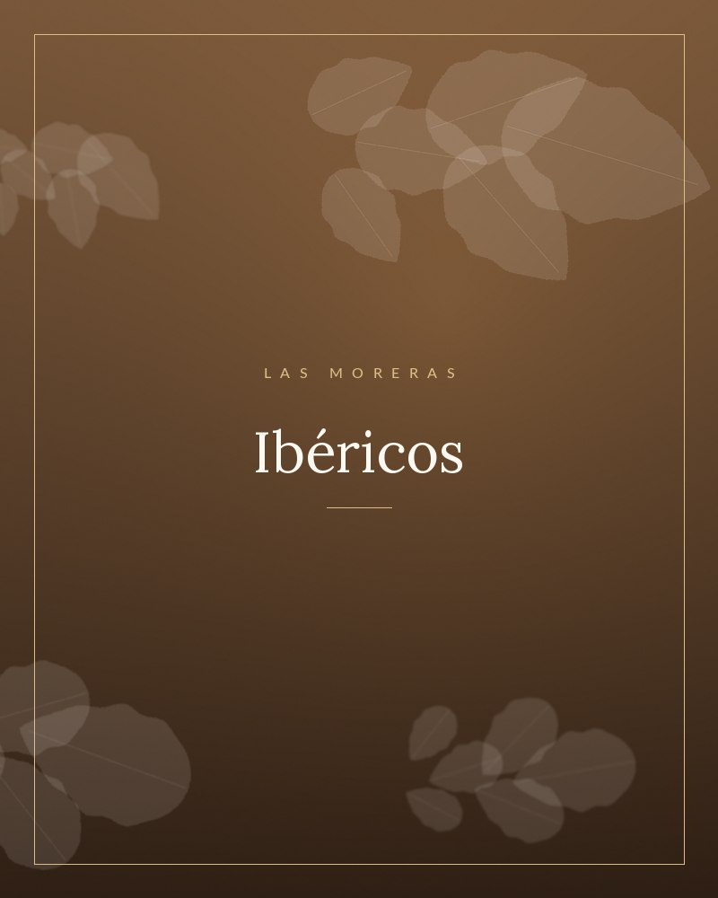 Tabla de productos ibéricos