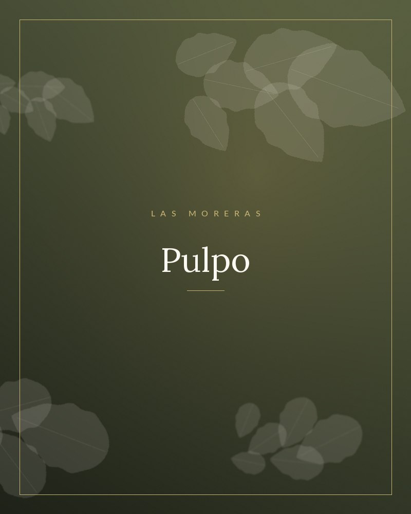 Pulpo, una de las especialidades de Las Moreras